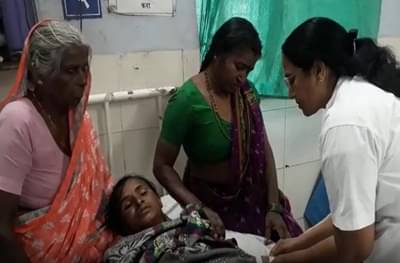 अंगावर वीज पडून एका महिलेचा मृत्यू