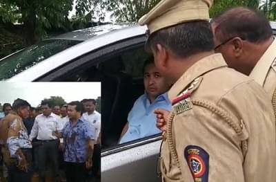 शरण आलेल्या आमदार नितेश राणे यांना अटक