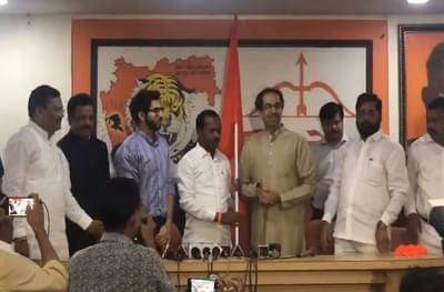 राष्ट्रवादीचे आमदार पांडुरंग बरोरा शिवसेनेत दाखल