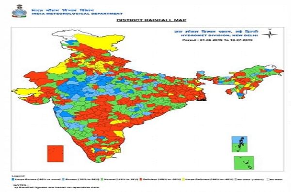 लाल ठिपक्यांनी धाकधूक वाढवली, महाराष्ट्राच नव्हे तर अर्धा देश दुष्काळाच्या छायेत