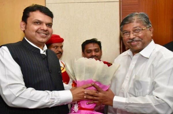 प्रदेशाध्यक्षपद स्वीकारताच चंद्रकांत पाटलांची शिवसेनेच्या मोर्चावर प्रतिक्रिया