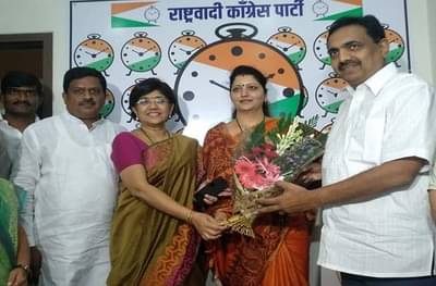 राष्ट्रवादी महिला काँग्रेसच्या प्रदेशाध्यक्षपदी रुपाली चाकणकर यांची निवड