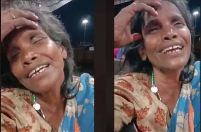 वृद्धेच्या सुरेल आवाजातील एक प्यार का नगमा वायरल, 50 हजार जणांकडून शेअर