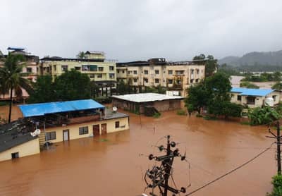 Chiplun rain | घरातील पाण्यात बुडून तरुणाचा मृत्यू, चिपळूणमध्ये पावसाचा कहर
