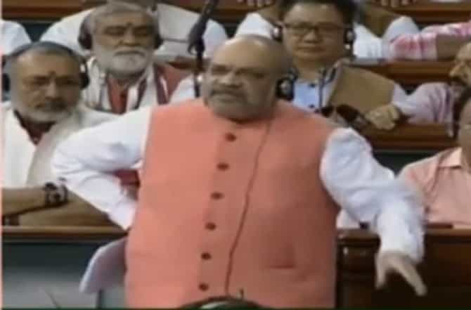 पाकव्याप्त काश्मीरही आमचाच, जीवाचं रान करेन : अमित शाहांची गर्जना