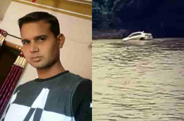 चंद्रपूरमध्ये अतिरेकी धाडस भोवलं, कारसह तरुण वाहून गेला