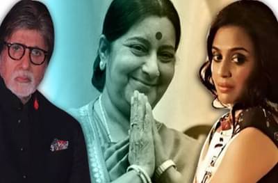 सुषमा स्वराज यांच्या निधनानंतर बॉलिवूडवर शोककळा