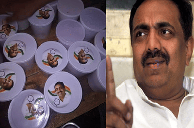 भाजप आमदारानंतर जयंत पाटलांचीही पूरग्रस्तांच्या मदतीच्या पाकिटावर स्टिकरबाजी