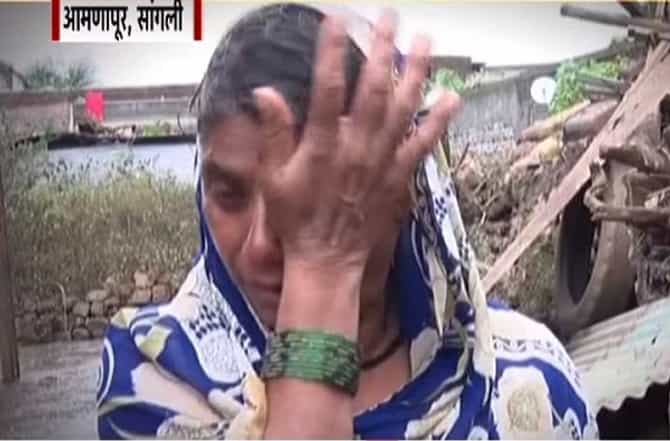 VIDEO : कृष्णामाई घरातच नांदून गेली, घराच्या भिंती, छप्पर, होतं नव्हतं ते सगळंच घेऊन गेली
