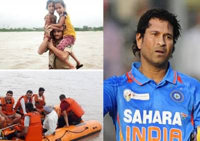 पूरग्रस्तांसाठी देव धावला, रहाणेपाठोपाठ सचिन तेंडुलकरकडून मदत