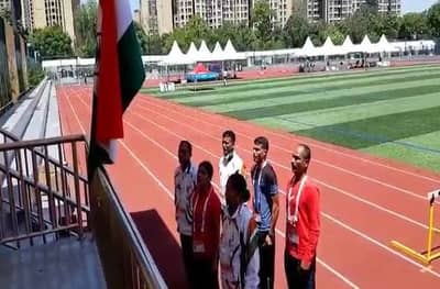 महाराष्ट्र पोलिसांचा चीनमध्ये स्वातंत्र्य दिन