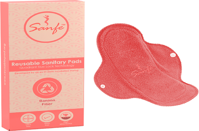 केळ्याच्या तंतूपासून पर्यावरणपूरक सॅनिटरी पॅड, 2 वर्ष पुनर्वापर