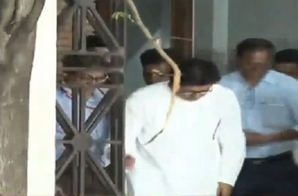 Raj Thackeray : 9 तास चौकशी, फक्त हात जोडून राज ठाकरे रवाना