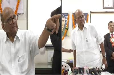 नातेवाईक सोडून का चालले? प्रश्न विचारताच शरद पवार संतापले, माफीची मागणी