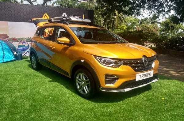 Renault ची MPV Triber लाँच, किंमत फक्त... - Marathi News | Renault mpv ...