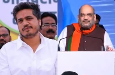 अमित शाहांची सोलापुरात शरद पवारांवर टीका; आता नातवाचं शाहांना उत्तर