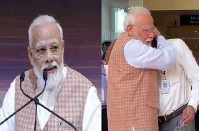 संपर्क तुटला, संकल्प नाही, मोदींचं शास्त्रज्ञांना मनोबल, गळाभेट घेताना इस्रो प्रमुखांचा बांध फुटला