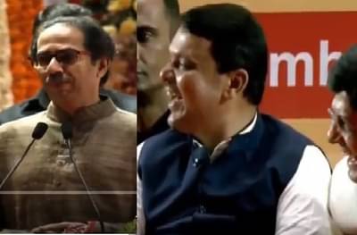 युतीचं सरकार येणार म्हणताच फडणवीसांकडून सर्वाधिक टाळ्या, उद्धव ठाकरेंच्या कोपरखळ्या