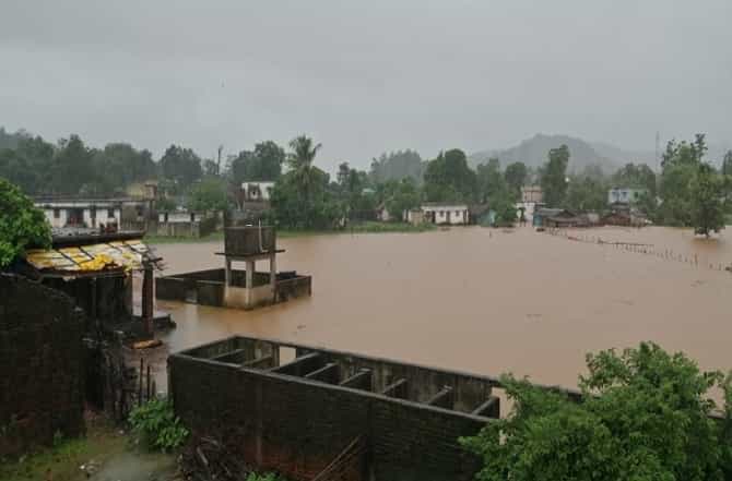 तेलंगणातील धरणाचे 84 दरवाजे उघडल्याने गडचिरोलीत हाहाःकार