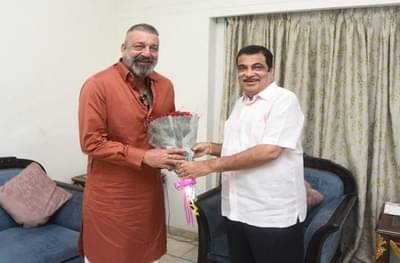 आधी जानकरांकडून रासपप्रवेशाचा दावा, आता संजय दत्त नितीन गडकरींच्या भेटीला