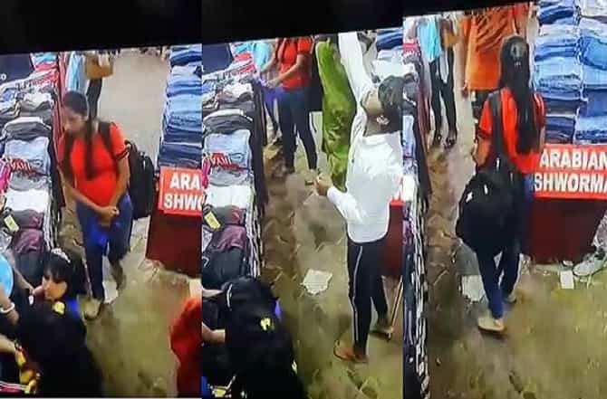 पुण्यात स्पर्धा परीक्षेची तयारी करणारी युवती टी शर्ट चोरताना सापडली