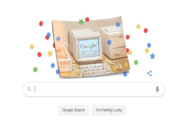 Google 21st Birthday : गुगलच्या 21 व्या वाढदिवसानिमित्त खास डुडल