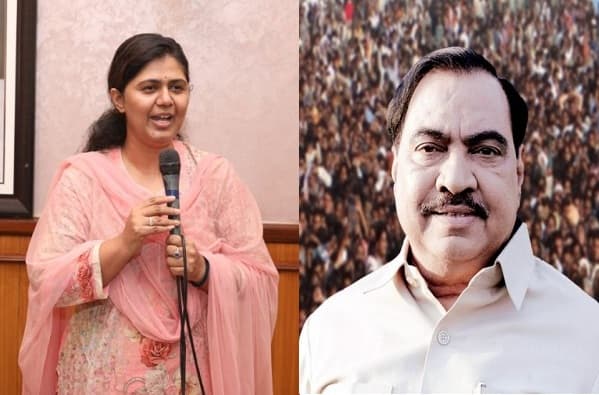 आधी तावडेंनी खडसेंची भेट घेतली, आता खडसे पंकजांच्या भेटीला, नाराजांच्या भेटीगाठींना वेग