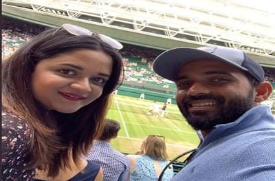 अजिंक्य रहाणेने शेअर केला बाळाचा पहिला फोटो