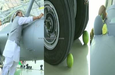 राफेलच्या चाकाखाली लिंबू ठेवून वैज्ञानिक प्रगतीचा अवमान, अंनिसकडून निषेध