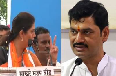 आमचे भाऊ दोन नंबरवाले, पंकजा मुंडेंचा धनंजय मुंडेंवर निशाणा