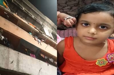 इमारतीच्या गॅलरीचा स्लॅब कोसळला; सहा वर्षीय चिमुकलीचा अंत