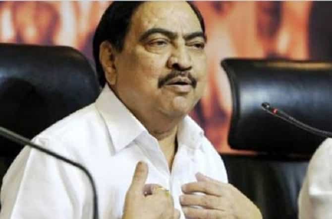 राष्ट्रवादीकडून एबी फॉर्म देत पक्षप्रवेशाची ऑफर : एकनाथ खडसे
