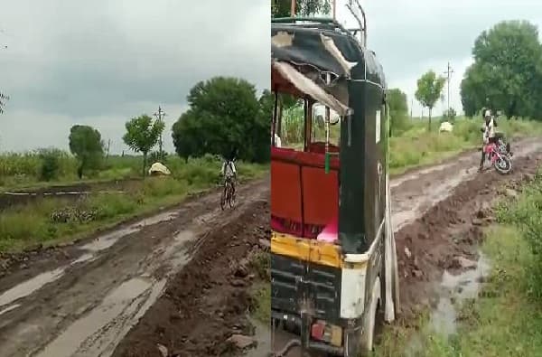 परभणीत आठ गावांना जोडणाऱ्या रस्त्याचा प्रश्न 50 वर्षांपासून प्रलंबित, गावकऱ्यांचा मतदानावर बहिष्कार