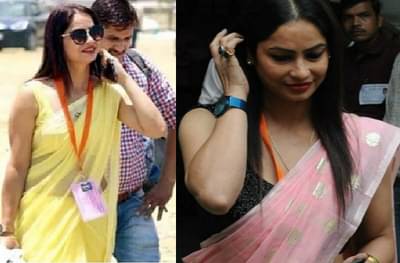 पिवळ्या साडीवाल्या पोलिंग अधिकार्याची यंदा त्या मतदारसंघात गुलाबी हजेरी