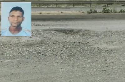 ऐन दिवाळीच्या दिवशी भिवंडी-वाडा रस्त्यावरील खड्ड्याने घेतला दुचाकीस्वाराचा बळी