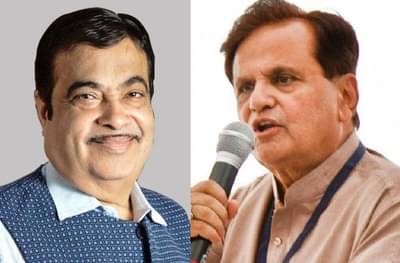 BREAKING - भाजप आणि काँग्रेसच्याही भेटी, काँग्रेसचे चाणक्य अहमद पटेल नितीन गडकरींच्या घरी