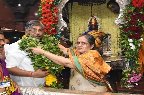 पंढरपुरात चंद्रकांत पाटील यांचे शिवसेनेला दोन प्रश्न