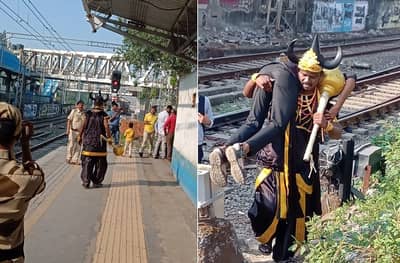 सावधान! रेल्वे रुळ ओलांडाल तर यमराज उचलून नेईल