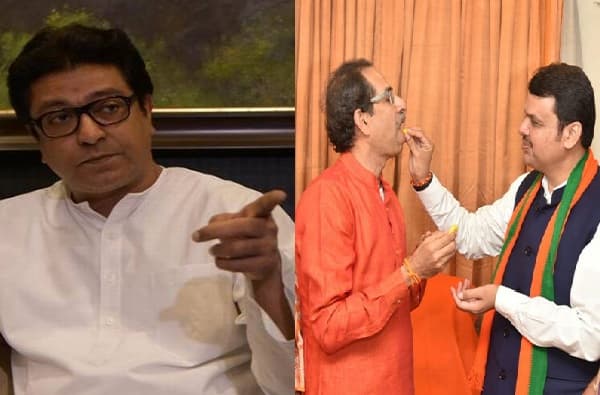 शिवसेना-भाजप आणि राज ठाकरेंनी वर्षापूर्वी व्यंगचित्रातून वर्तवलेलं भाकित