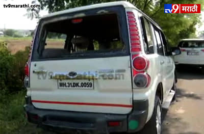 शरद पवारांच्या ताफ्यातील गाडीची दुचाकीला धडक