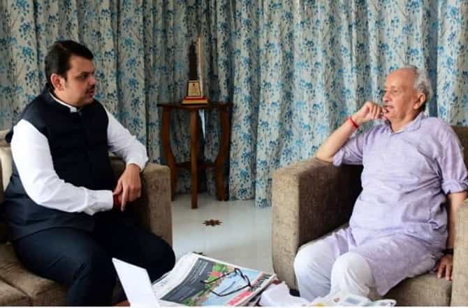 देवेंद्र फडणवीस राज्यपालांच्या भेटीला पुन्हा आले!