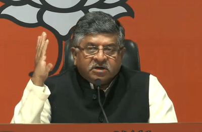 ख्रिश्चन आणि मुस्लीम धर्मात धर्मांतरण करणाऱ्या दलिताला आरक्षणाचा लाभ मिळणार नाही : रविशंकर प्रसाद