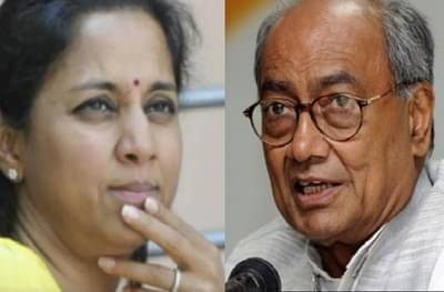 सुप्रियाताई अभिनंदन, दिग्विजय सिंह यांच्या शुभेच्छा