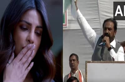 VIDEO | प्रियांका चोप्रा जिंदाबाद, अतिउत्साही काँग्रेस नेत्याची घोषणाबाजी