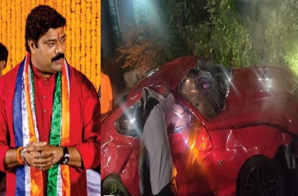 मनसे आमदार राजू पाटील यांच्या कारला विचित्र अपघात, 75 लाखांची कार चक्काचूर