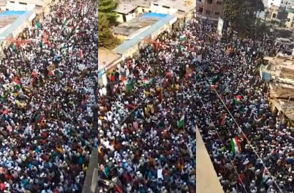 औरंगाबादमध्ये एमआयएमच्या मोर्चाला लाखाची गर्दी, सतर्कतेसाठी थेट 72 दिवसांसाठी जमावबंदी