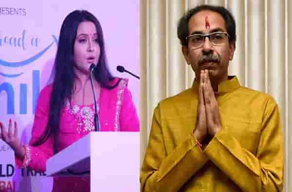 ठाकरे आडनाव लावल्याने कोणी ठाकरे होत नाही, अमृता फडणवीस यांची उद्धव ठाकरेंवर टीका