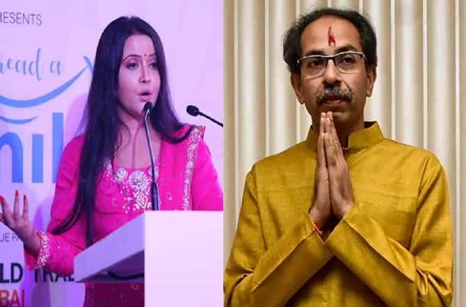 ठाकरे आडनाव लावल्याने कोणी ठाकरे होत नाही, अमृता फडणवीस यांची उद्धव ठाकरेंवर टीका