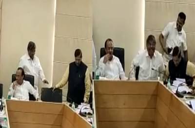 बसू द्या, त्यांचं आमच्यावर प्रेम आहे, शेजारी बसणाऱ्या चंद्रकांतदादांना अजित पवारांच्या टिचक्या