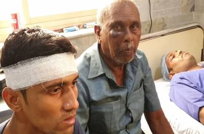 ठाण्यात युवासेना पदाधिकाऱ्यासह कुटुंबीयांना पोलीस गाडीतून खेचून मारहाण